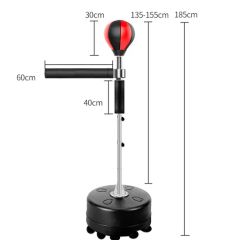 Adjustable Boxing Bags Speed Ball Punching Bag with Stand Reflex Exercise Bl13153 - Image 5