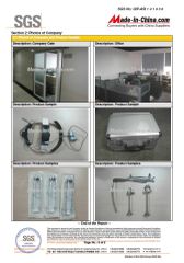 SGS Certificate certificate from Guangzhou Baitang Medical Instrument Co., Ltd.