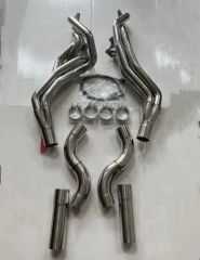 Factory Performance Header Downpipe Exhaust System for Mustang 5.0L - Image 2