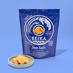 "Long shelf is 18mos" Japanese Rice Cracker Sea Salt - Image 4