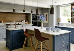L Shaped Modular Kitchen Material Wooden Appearance Modern Design Type Modular Kitchen Shape L Shape Wood Species Pine - Image 1