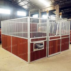 Safe and Permanent Galvanized Horse Stable Panel Stall Horse Stall Equipment - Image 3