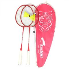 Cheap Price Model 216 Steel Alloy Badminton Racket Pair 2PCS Racquets Badminton with Full Cover Bag Multi Colors - Image 3