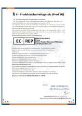 EC-REP certificate from MAX (HK) INDUSTRIAL CO., LIMITED
