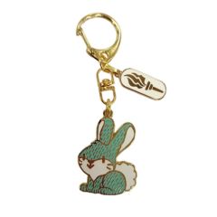 Made in China Fashion Cartoon Rabbit Keychain Custom Metal Animation Gift Keychain - Image 1