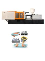 Energy Saving Plastic Injection Moulding Plant Trademark UP Origin China Tank Volume 900L Model NO. UP-420T Machine Weight - Image 3