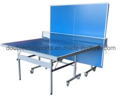 Portable Table Tennis Training Equipment Table with Wheels - Image 4