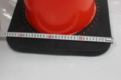 CE Factory Made PVC Traffic Cone Weight 1.8kg Trademark Aroad Certification CE HS Code 3926909090 Model NO. TTC20302-3 Feature Being - Image 4