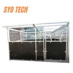 China Factory Horse Equipment HDPE Board Horse Stall with Roof - Image 2
