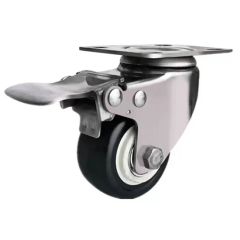 Factory Wholesale Casters 360 Degree PVC Swivel Castor Office Chair Furniture Wheels - Jinan Hongsheng Industry Development Co., Ltd