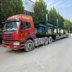 Heavy Duty 3 Axle Double Deck Auto Transporter 8 Car Carrier Semi Trailer High Capacity Vehicle Transport - Shandong Luyi Vehicle Co., Ltd