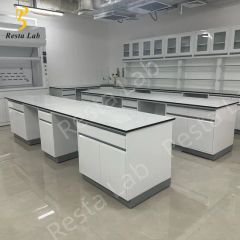 Customized Laboratory Work Benches Modern School Medical Chemical Biology Laboratory Bench - Image 1
