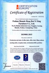 ISO9001certificate certificate from ULINK FURNITURE GROUP LIMITED