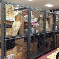 Single Tier and Double Tier Welded Wire Mesh Storage Lockers - Image 6