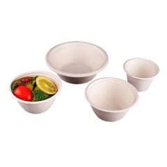 Disposable Biodegradable Tableware Compostable Sugarcane 16 Oz Soup Bowl - Image 2
