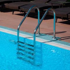 Factory Swimming Pool Equipment Portable Stainless Steel Ladder Steps - Image 1