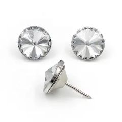 Upholstery Buttons with Metal Loop Buttons for Sewing Sofa Bed Headboard - Image 5