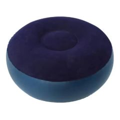 New Outdoor Single Inflatable Relax Air Sofa Chair Design with Foot-Rest - Image 3