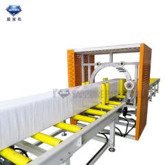 Multi-Function Horizontal Stretch Wrapping Machine S550 for Windows/Doors/Rectangular Tubes Adjustable Packaging Speed High-Efficiency Packaging Machine - Image 3