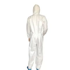 Chemical Resistance Safety Protective Clothing Size S-4XL Color White Trademark OEM Model NO. 3601 HS Code 6210103090 Closed Fully - Image 3