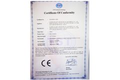 CE certificate of Luohe Quality Mechanical Equipment Co., Ltd. – certificate photo, supplier certificates section