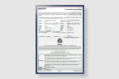 Certification for Multi-channel Energy Meter certificate from Chongqing Blue Jay Technology Co., Ltd