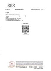 SGS-5 certificate from Shanghai Sky Industrial Products Co., Ltd