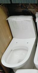 One Piece Toilet Commode Colour White Brand Available Material Ceramic Usage Single Suite Trap Type As Per Requirement S-Trap Distance 225 mm (9 - Image 2