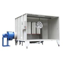 Vbatch Powder Coating Booth Systems Power 1.5kw Origin China Condition New Trademark COLO Certification ISO Frequency - Image 5