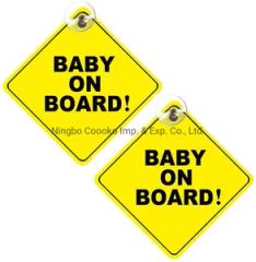 Personalized Baby on Board Car Signs Fob Ningbo MOQ 500set OEM Accept Origin China Usage Universal Material Plastic Model NO. OKT050 - Image 5