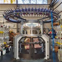 Circular Knitting Machines Produce Fine Interlocking Fabrics - Image 1