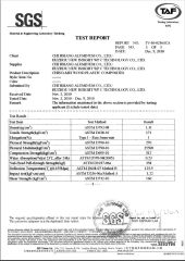 SGS certificate of Zhejiang New Insight Wood Composite Co., Ltd – certificate photo, supplier certificates section