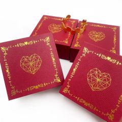 Customized Luxury Cardboard Ring Bracelet Storage Jewelry Magnet Packaging Box - Image 5