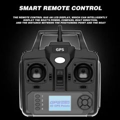 V020 RC Bait Boat GPS 40 Feeding Points Boat Autopilot Flashing Light 500m Fishing Bait Boats with 3 Bait Tanks 2kg Load - Image 4