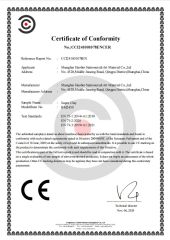 CE-Super lightweight clay certificate from Shanghai Haobin Stationery & Art Material Co., Ltd.
