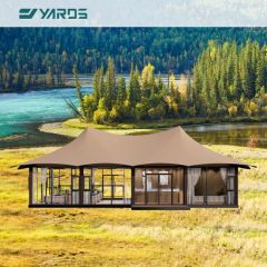 Hot Selling Vacation Accommodation Cabin Outdoor Customized Luxury Hotel Tent - Guangdong Yashe Construction Technology Co., Ltd.