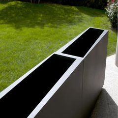 Powder Coating Custom Colour Rectangular Metal Home Decoration Planters - Image 2