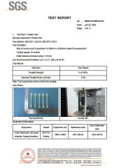 SGS CERTIFICATE 03 certificate of Haining Haohan Import and Export Co., Ltd. – certificate photo, supplier certificates section