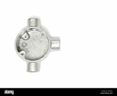 BEC Mild Steel Electrical Conduit Galvanised Junction Box, IP44 - Image 3