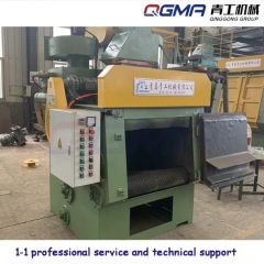 Motorcycle Parts Batch Tumble Belt Steel Shot Blasting Machine - Image 4