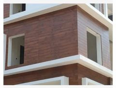 Brown Matte HPL Cladding Work, Thickness: 8 mm Color Brown Thickness 8 ...