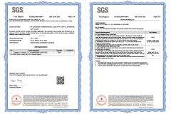 Undermount Slide SGS certificate from Guangdong Blossom Hardware Co., Ltd
