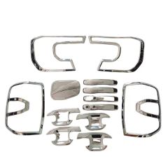 Car Chromed Body Kits Lamp Cover for New Ranger 2023 Onwards Origin China Model NO. TYE1966 HS Code 9405990000 Trademark - Image 1