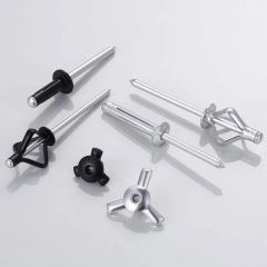 Tri-Grip Rivets, Aluminum Blind Rivets, Tri-Grip Boat and Kayak Rivets, Tri-Fold Rivets, Bulb Style Rivets - Image 5