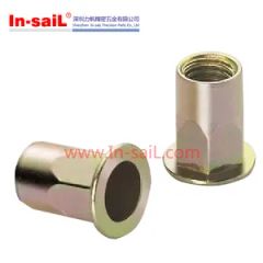 Stainless Steel Thread Rivet Nut Flat Head Threaded Binding Rivet Nut Blind Rivet - Image 6