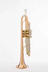 Good Step up Trumpet Copper Body, Gold Lacquer Finish Bb Trumpet - Image 5