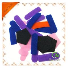 Sew on Hook Loop Shape Tape Origin China Style Fastener Trademark BALANCE HS Code 5806109030 Min. Order: 10,000 piece Material Polyester / - Image 1
