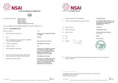 E-MARK certificate of Dongguan G-View Lighting Technology Co., Limited – certificate photo, supplier certificates section