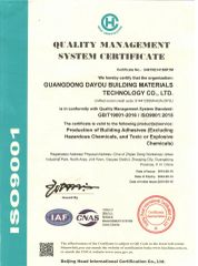 ISO certificate from GuangZhou JaYo Technology Co., Ltd.