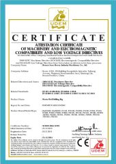 CE certificate of Henan Jeao Heavy Industry Machinery Co., Ltd. – certificate photo, supplier certificates section